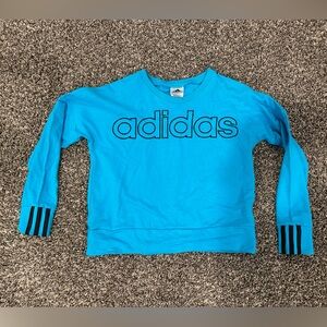 Girl’s size XL (16) Adidas Turquoise Tee with Black Accents